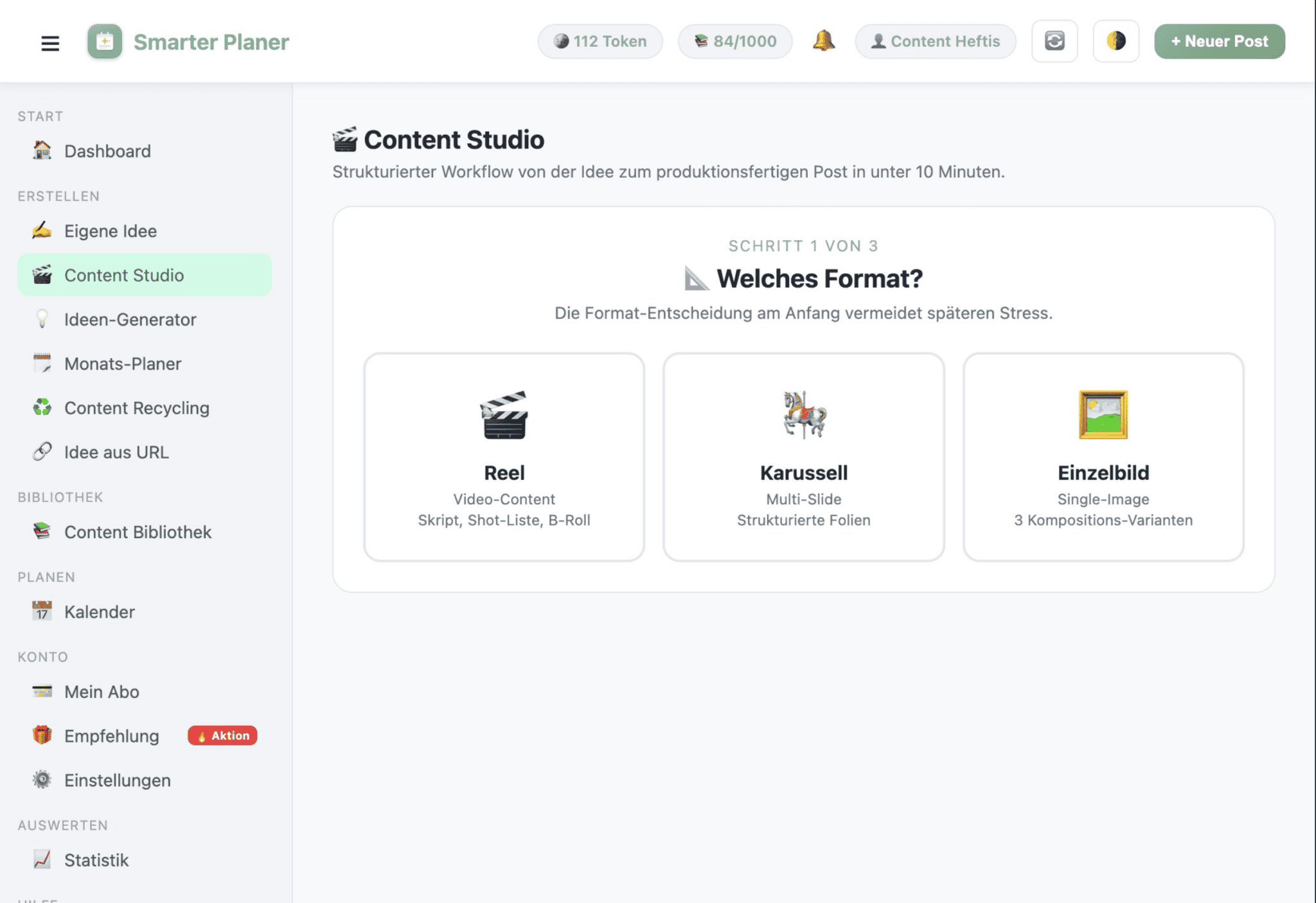 Smarter Social Media Planer