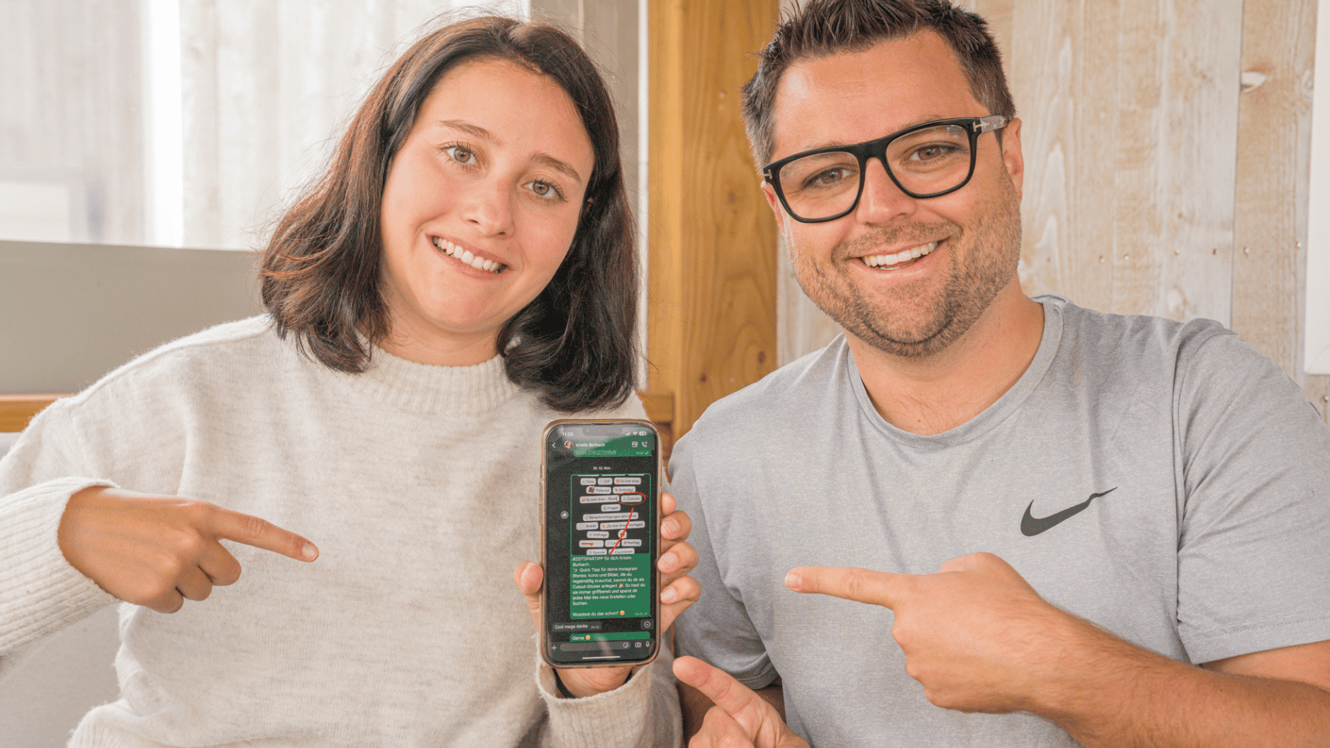 Zeitspartipps von Maria und Pascal