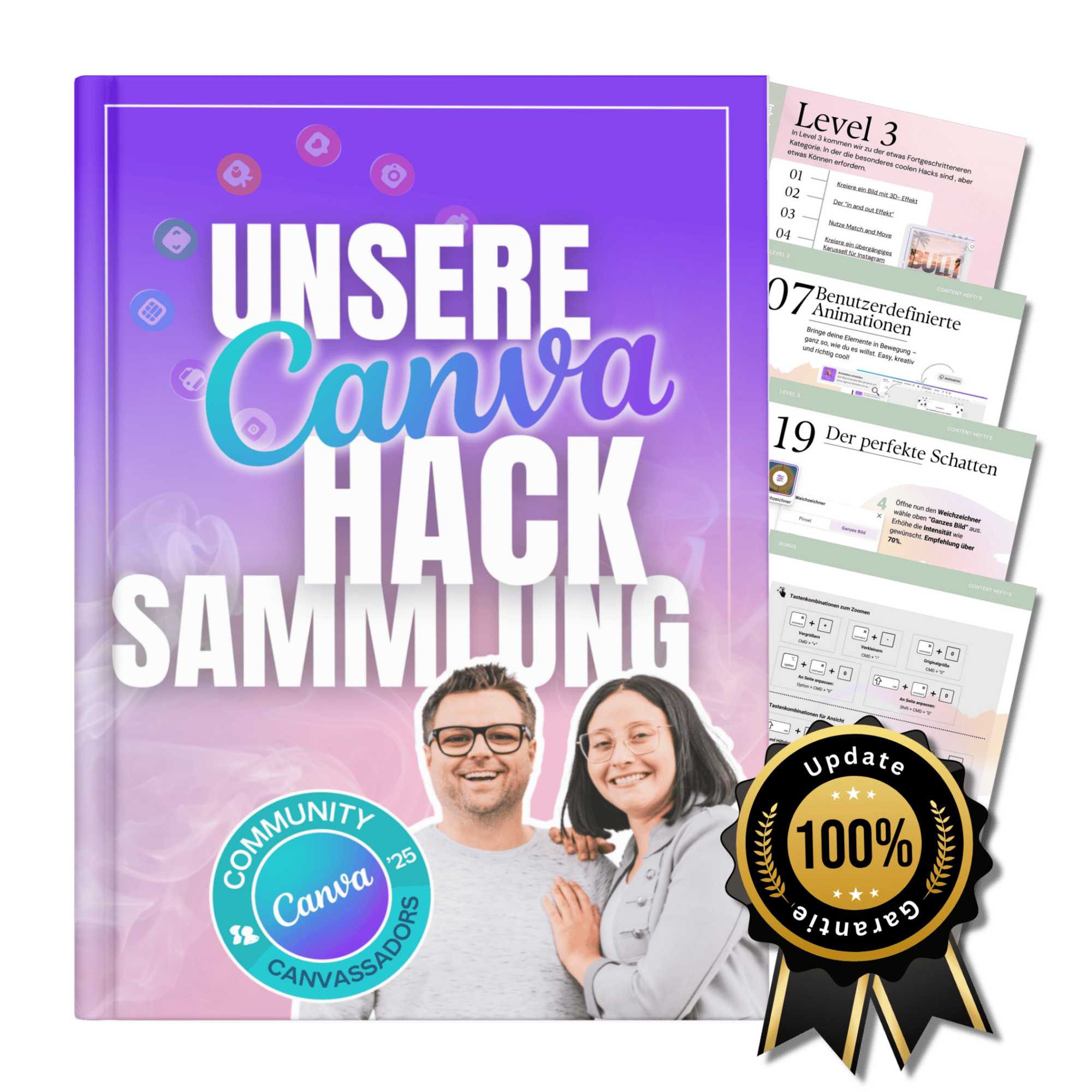 Canva Hacks Sammlung für kreative Designideen und Tipps.