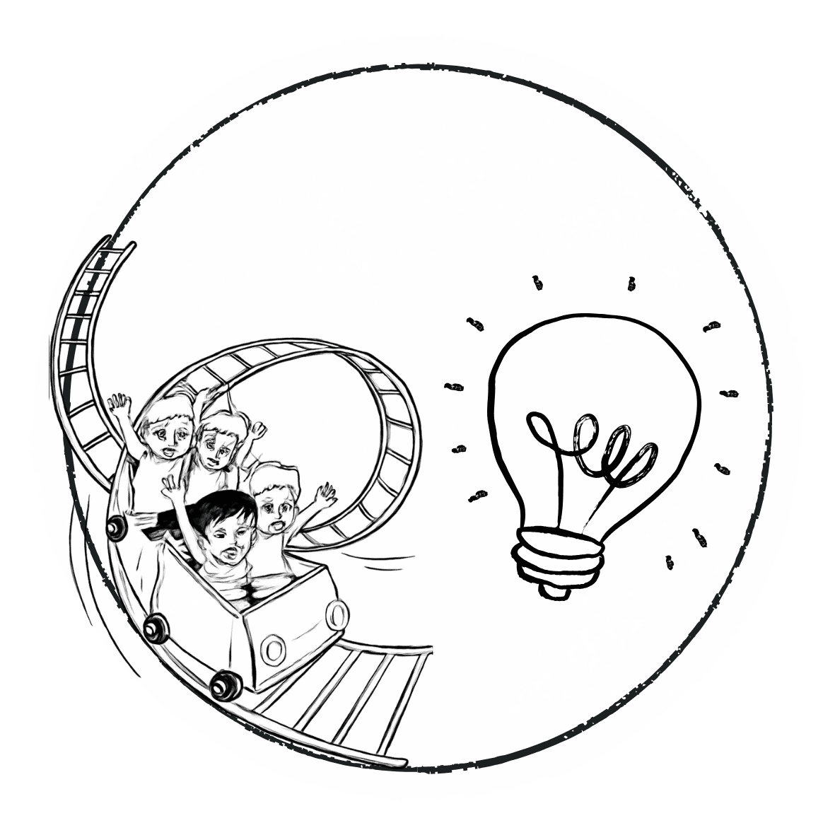 Frustierter junger Mann vor Laptop mit verwirrtem Gesicht, umgeben von Notizzetteln und Farbpaletten.